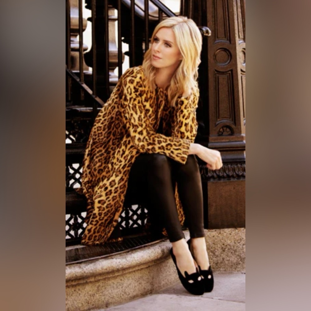 Nicky Hilton X French Sole Meow Velvet Flats